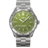 Fortis Uhr "MARINEMASTER M-40 WOODPECKER GREEN AUF BLOCK BRACELET"