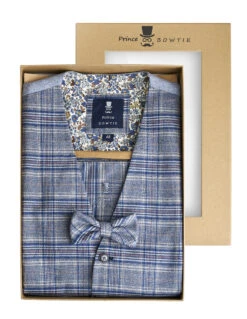 Set Mit Weste, Fliege & Einstecktuch