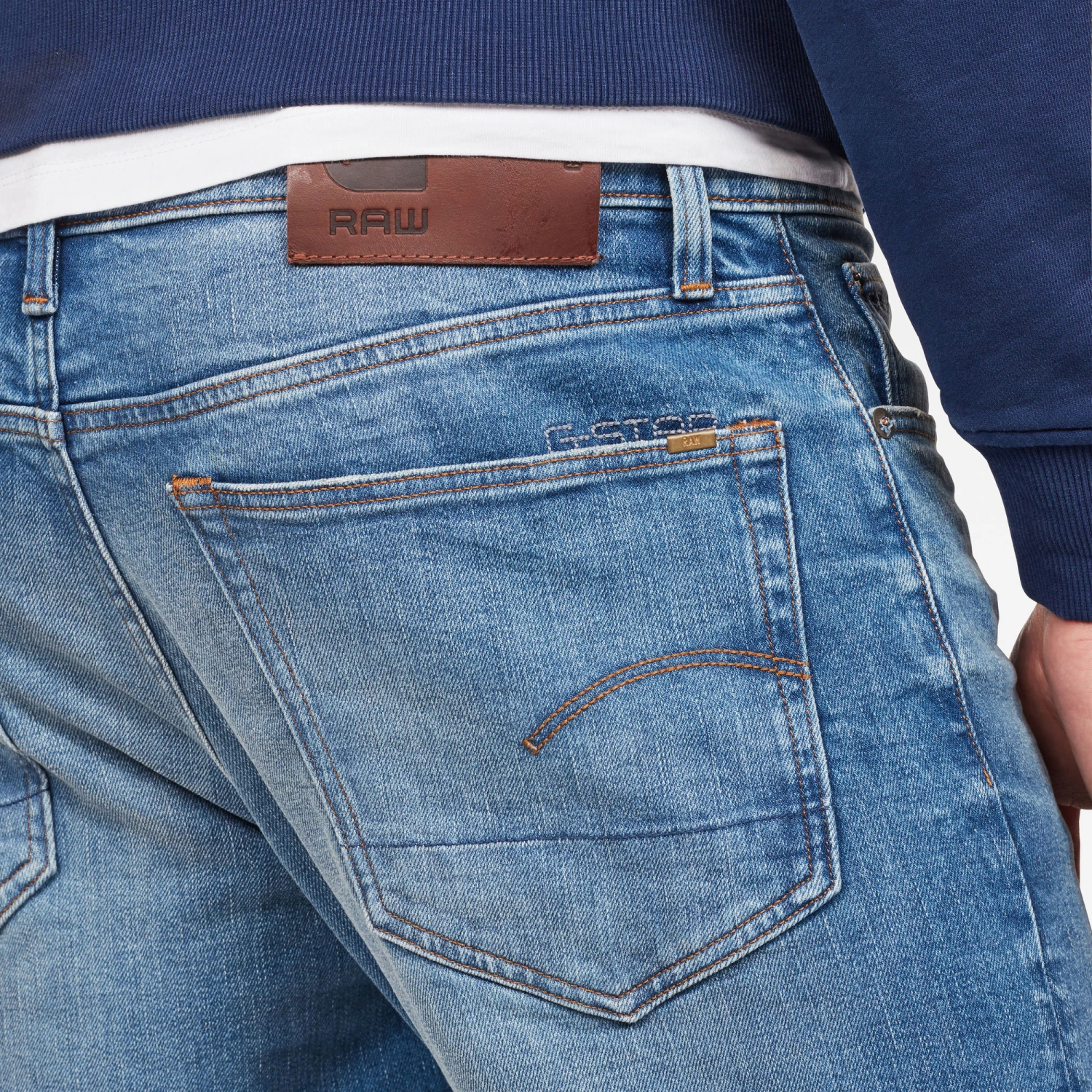 Straight Jeans "3301 Tapered" – Bild 4