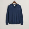 Gant Classic V-Neck Pullover Aus Baumwolle