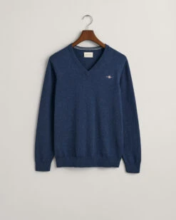 Gant Classic V-Neck Pullover Aus Baumwolle