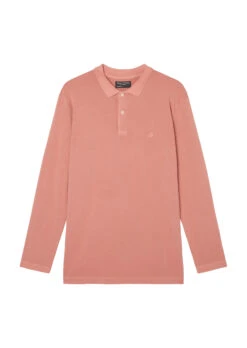 Poloshirt, Long Sleeve, Ribbed Collar, Embroidered Logo At Chest, BIG SIZE