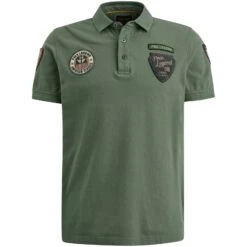 Short Sleeve Polo Pique Badge