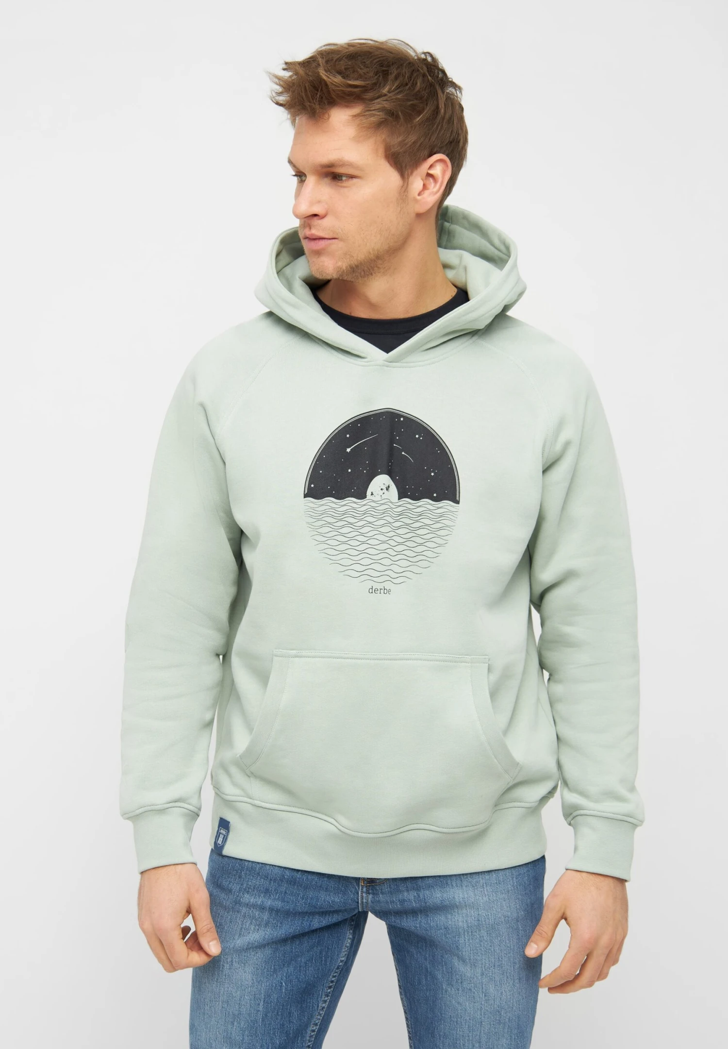 Derbe Hoodie "Plattenmeer" – Bild 2