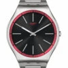 Swatch Uhr "Red Graphite"