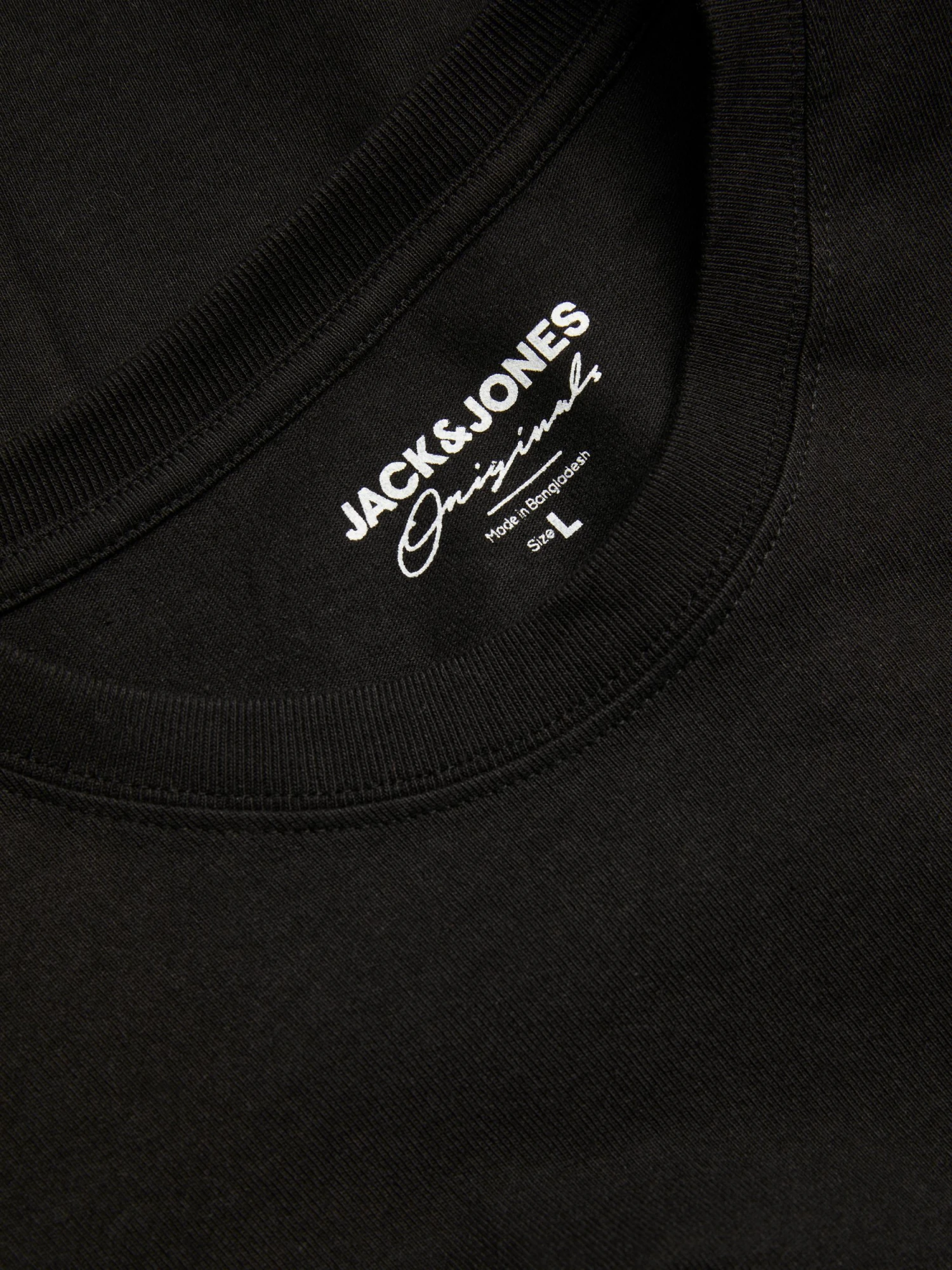 JORSHADOW HEAVY TEE SS CREW NECK BLK – Bild 3