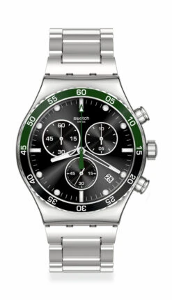 Swatch Uhr "Dark Green Irony"