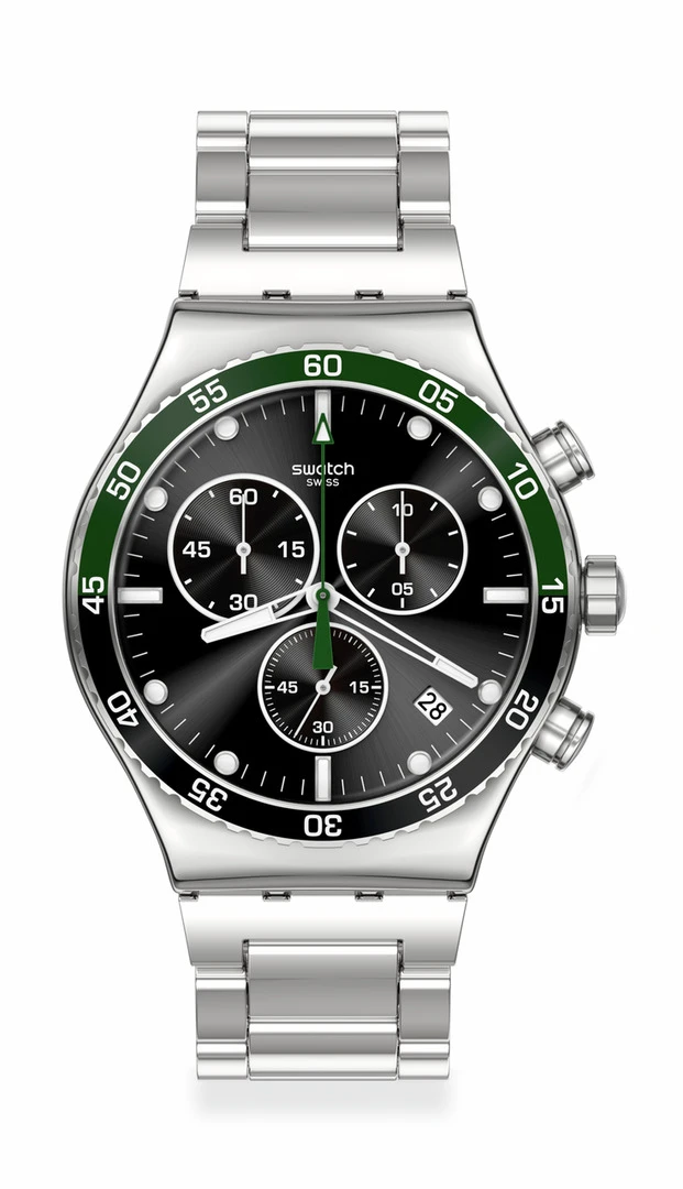 Swatch Uhr "Dark Green Irony"