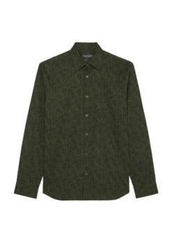 Paisley-Langarm-Hemd Regular