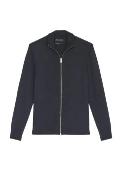 Zip-Stehkragen-Cardigan Regular