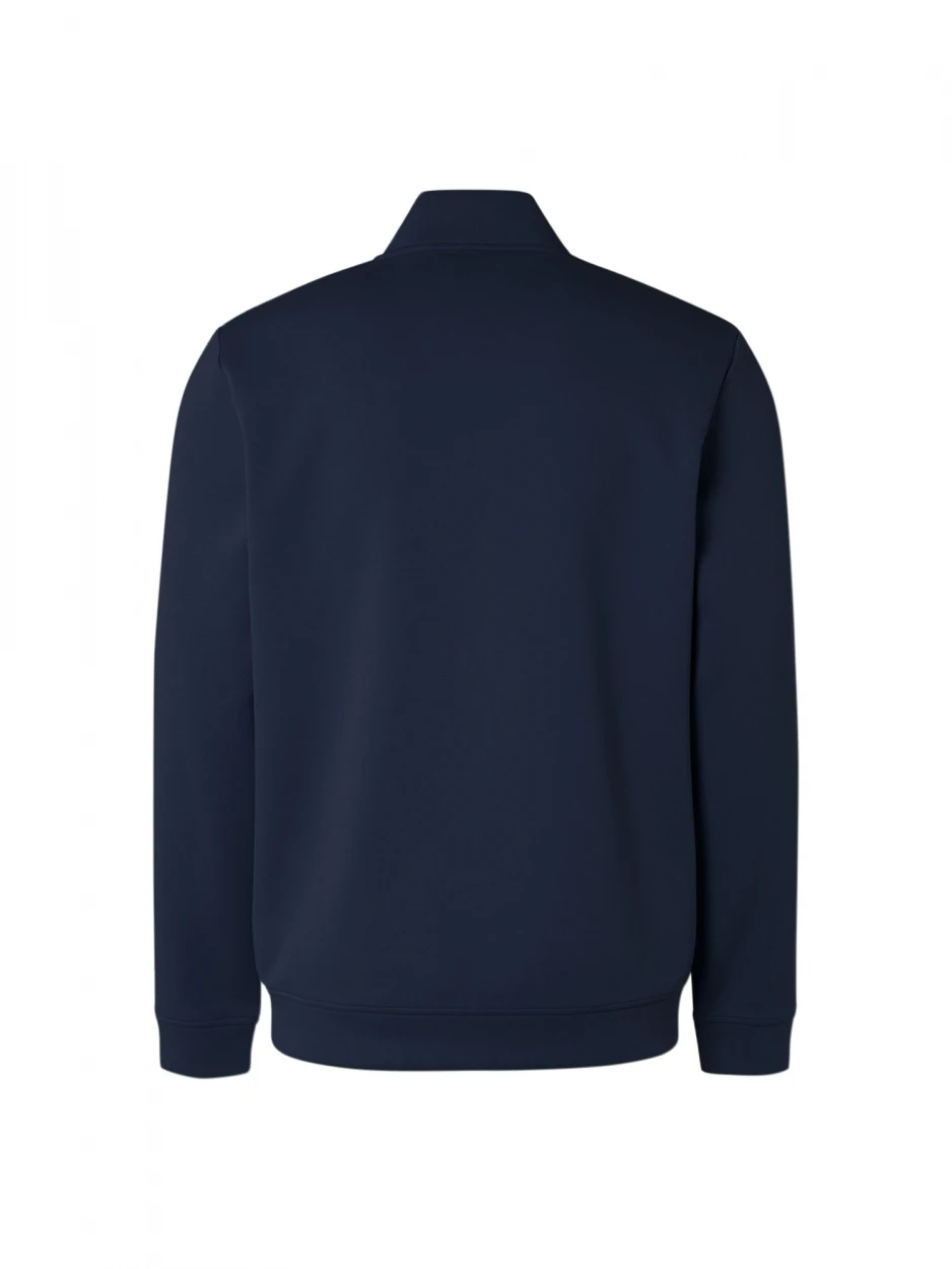 Sweater Full Zipper 2 Coloured Melange – Bild 2