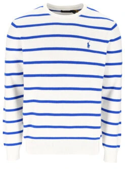 Pullover Aus Baumwollpiqué