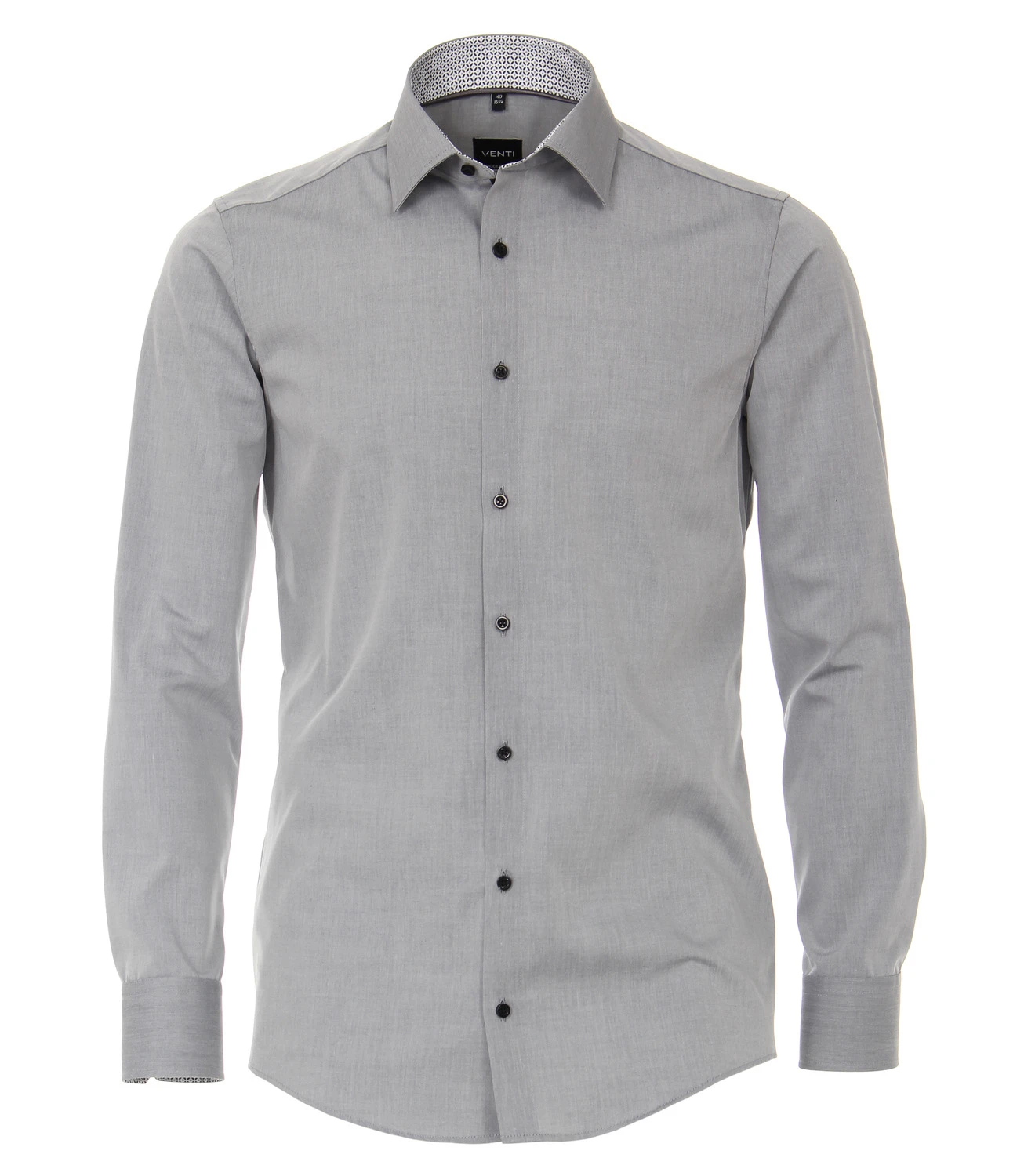 Venti Popeline Hemd Uninah