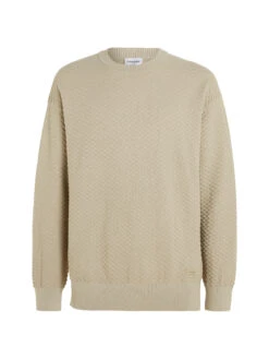 Strukturierter Pullover Aus Baumwolle