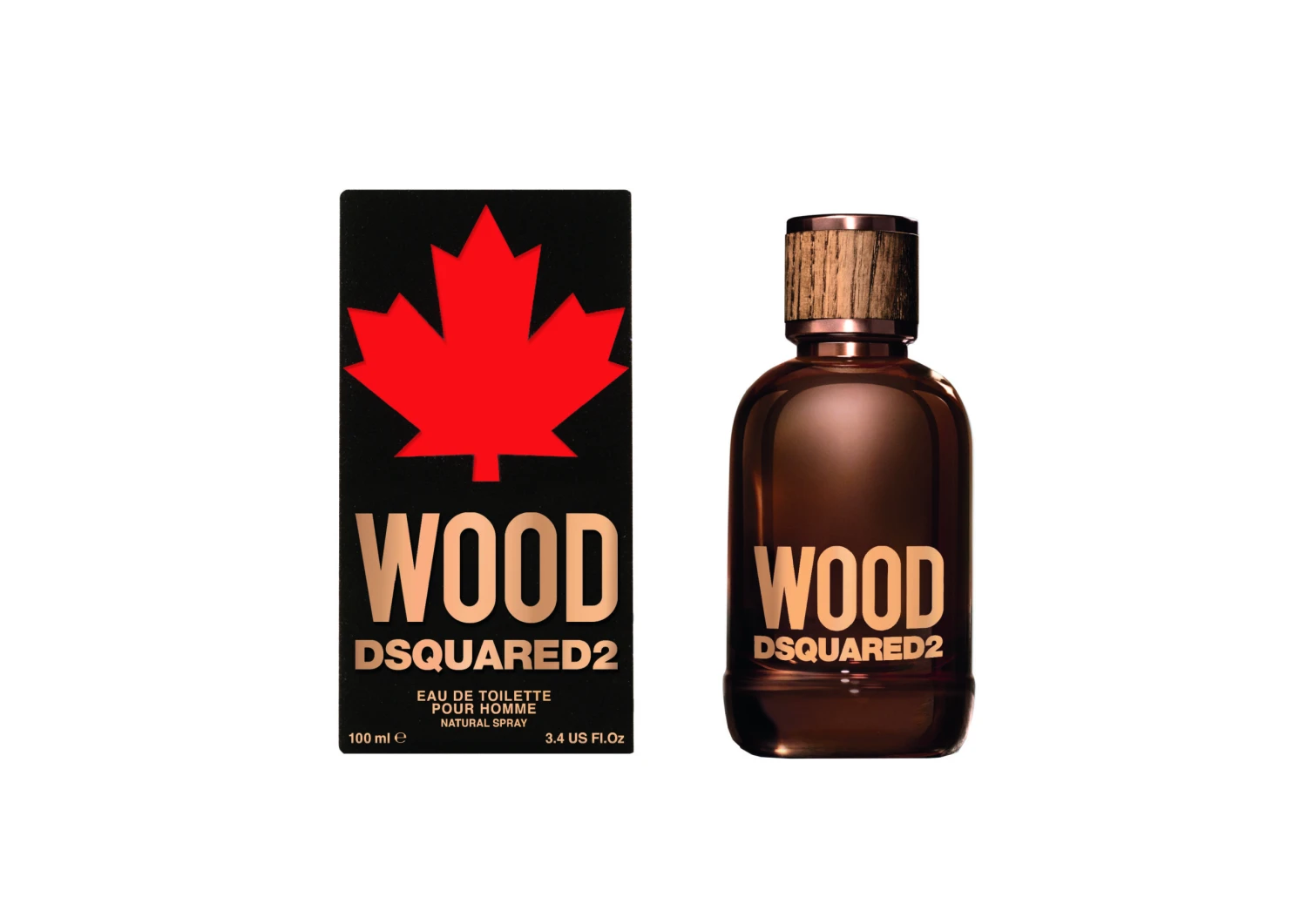 DSQUARED2 "Wood Pour Homme" EdT Spray 100 Ml – Bild 2