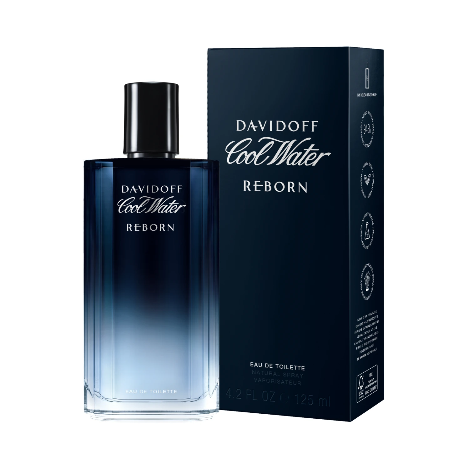 Davidoff "Cool Water Reborn Man" EdT Spray 125 Ml – Bild 2