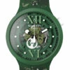 Swatch Uhr "Camoflower Green"