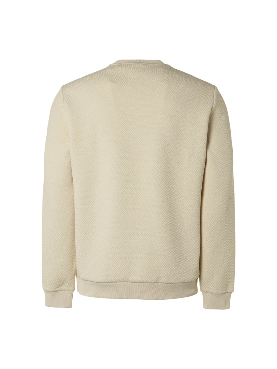 Sweater Crewneck Double Layer Jacquard Stretch – Bild 5