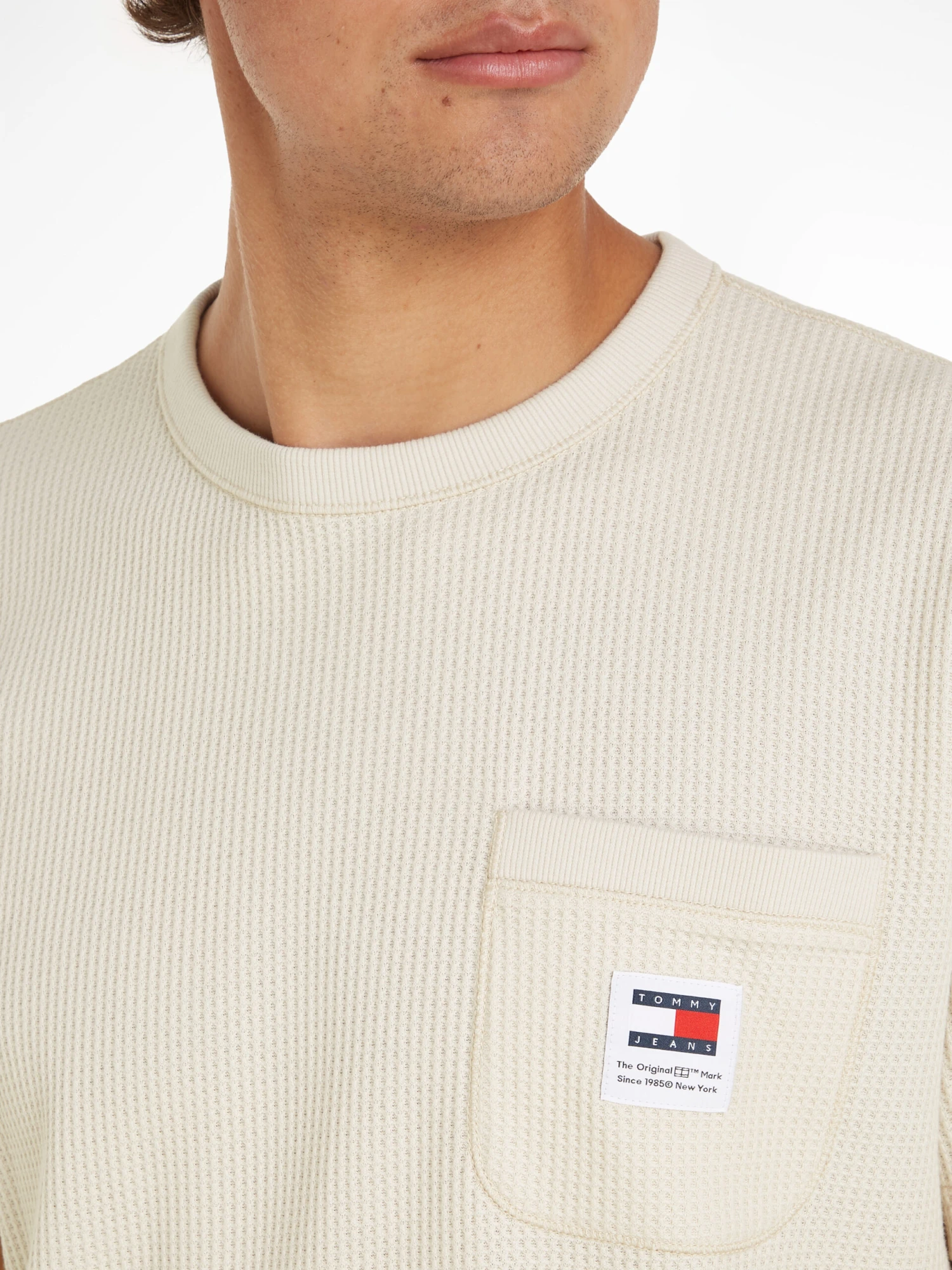 T-Shirt Mit Waffelstruktur – Bild 4