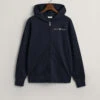 Gant Graphic Sweatjacke Mit Reißverschluss Und Print