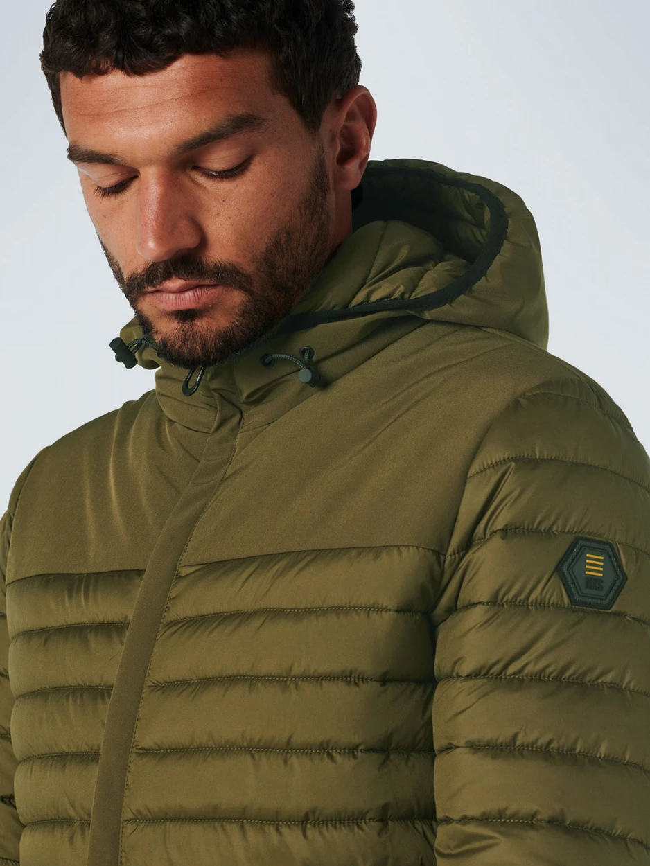 Jacket Hooded Short Fit Padded Mix – Bild 3