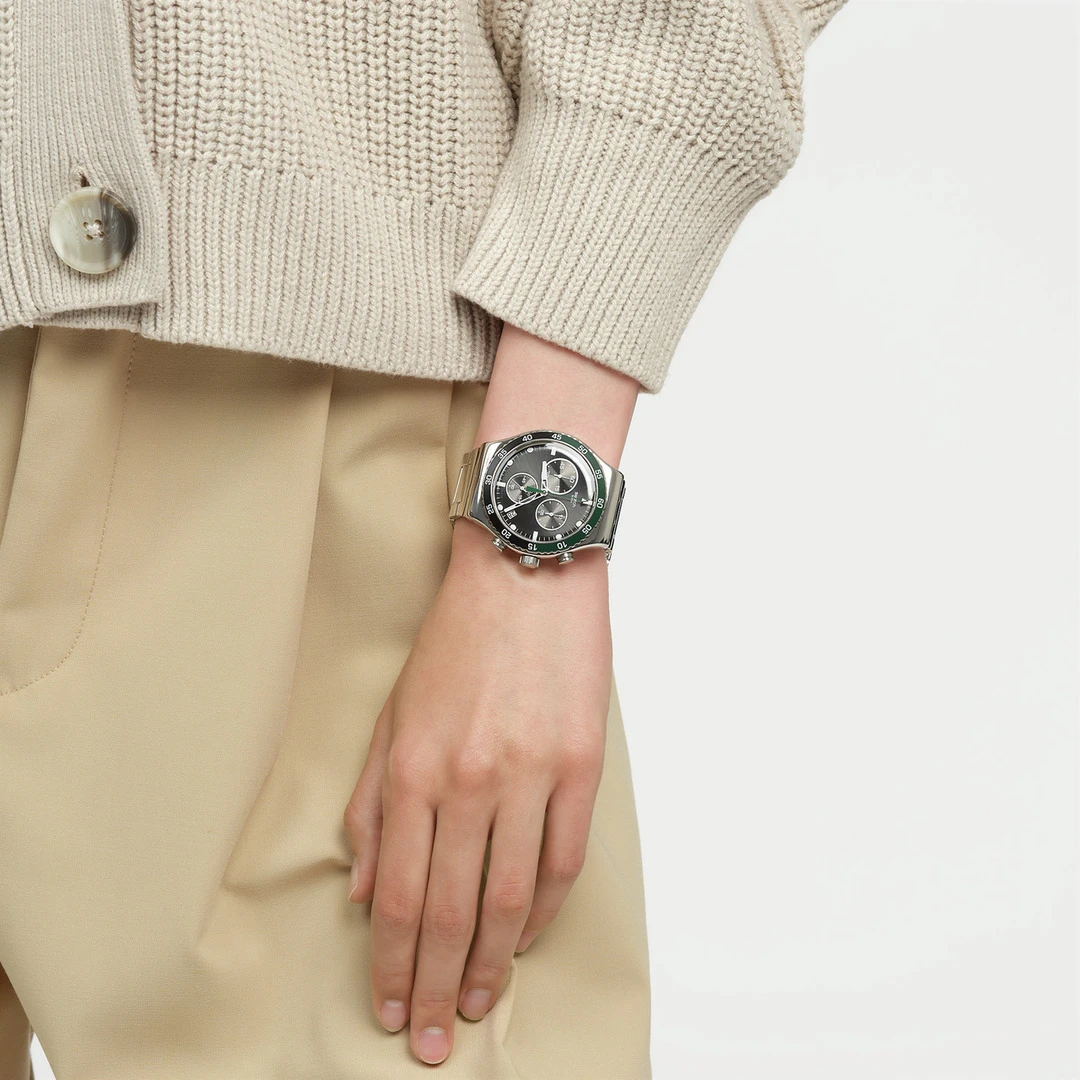 Swatch Uhr "Dark Green Irony" – Bild 2