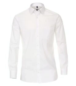 Venti Popeline Hemd Uni 006050