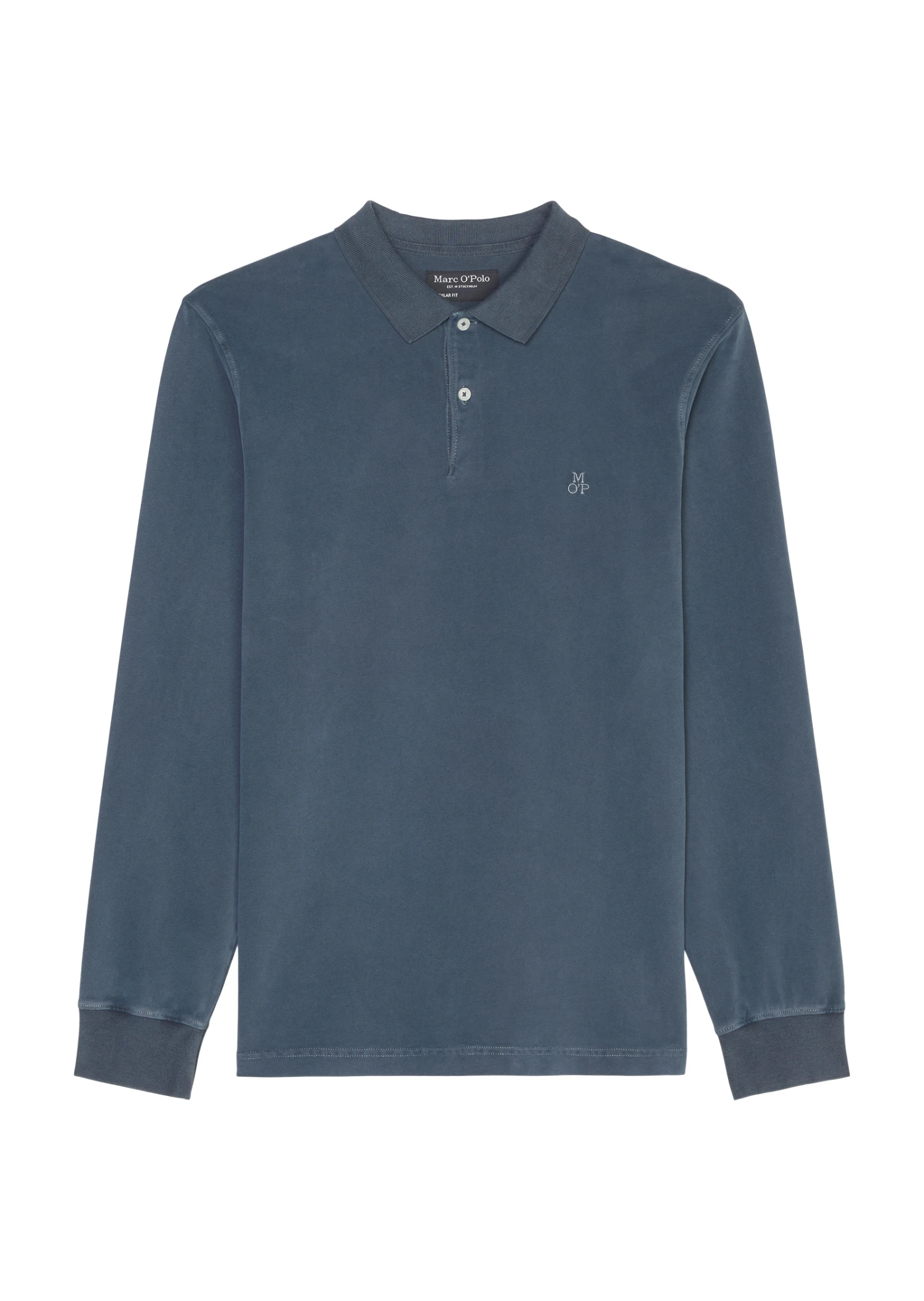 Langarm-Poloshirt Jersey Regular