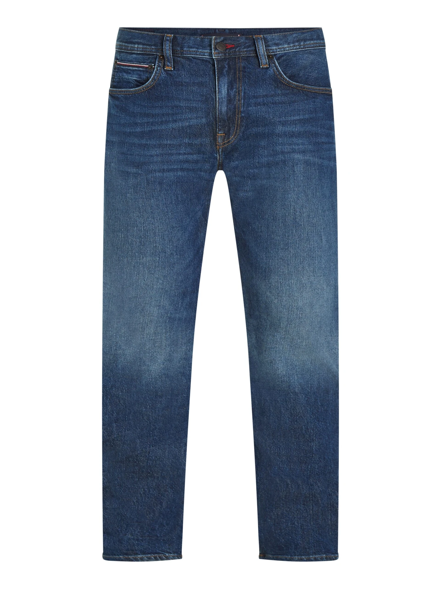 Straight Jeans "Denton" Mit Whisker-Effekt
